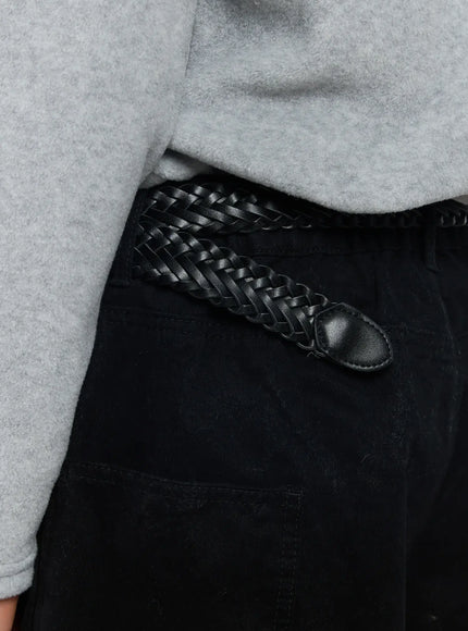 mens-woven-leather-keychain-belt-if504