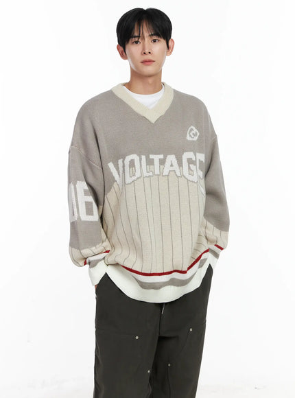 mens-sporty-v-neck-knit-sweater-ij521