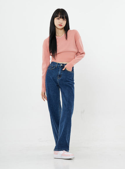 Basic Long Denim Pants BS28