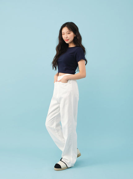 Everyday Cropped T-Shirt BJ03