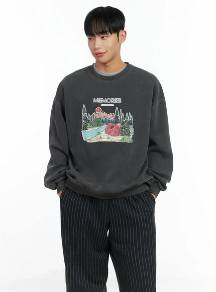 Men's Memories Graphic Sweatshirt IN518