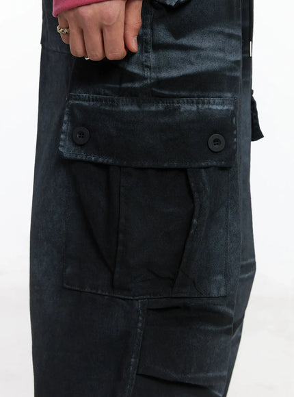 mens-spray-wash-wide-leg-cargo-pants-ij512