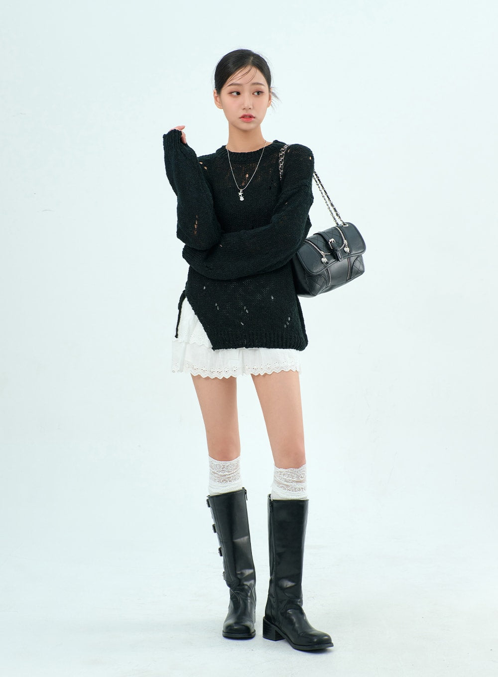 Ripped Sweater BA328