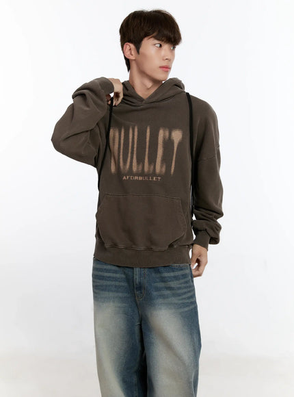 Men's Warped Graphic Hoodie IS529