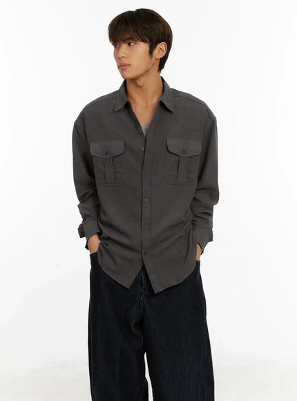Men's Suede Shirt ID524