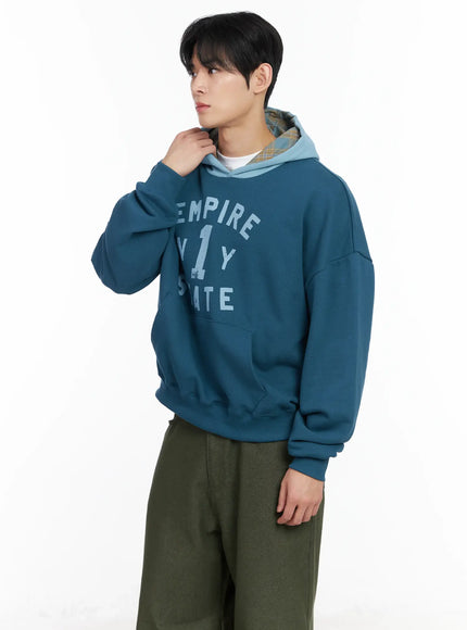 Men's Empire State Graphic Hoodie IM518
