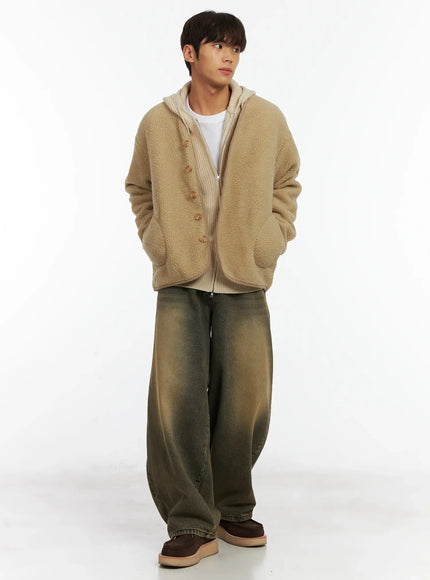 mens-sherpa-fleece-button-up-jacket-id511