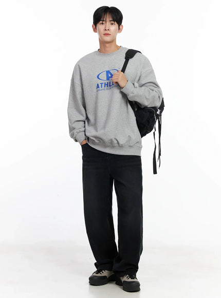 Men's Athletic Oversized Sweatshirt IJ521