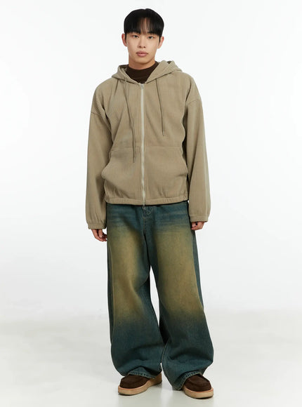 mens-corduroy-two-way-zip-up-hoodie-if510