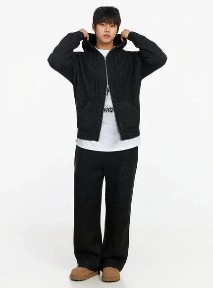 mens-double-zip-knit-hooded-jacket-ij527