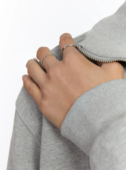 Men's Sleek Minimal Ring IS529