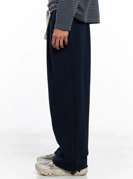 Men's Plaid Waistband Sweatpants IO502