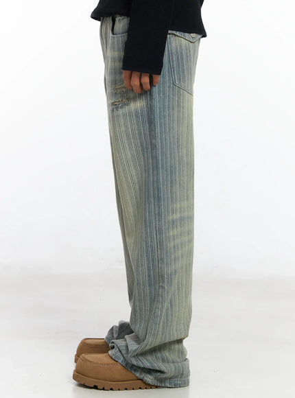men-s-striped-brushed-washed-jeans-if504