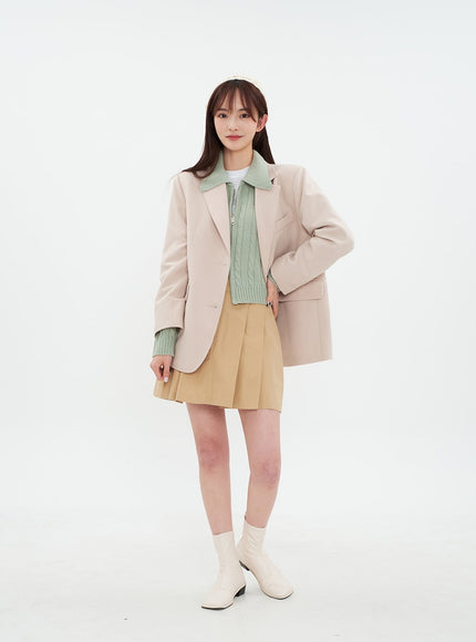 Modern Daily Jacket and Belt Set BA01