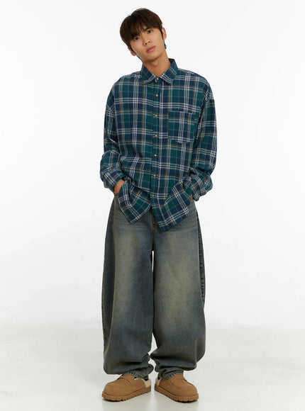 Men's Oversized Balloon Jeans ID524