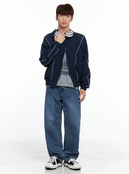 Men's Standard Loose Fit Jeans IO506
