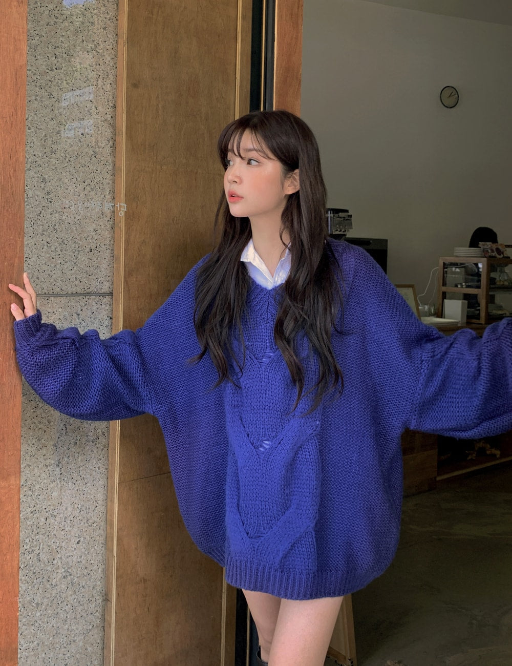 Cable Knit Sweater BA09