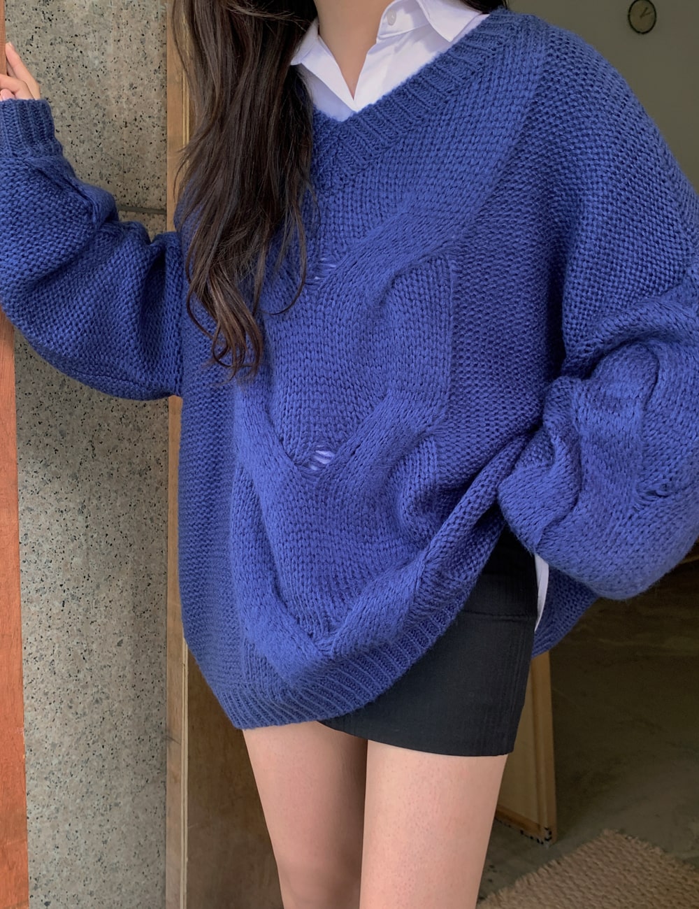 Cable Knit Sweater BA09
