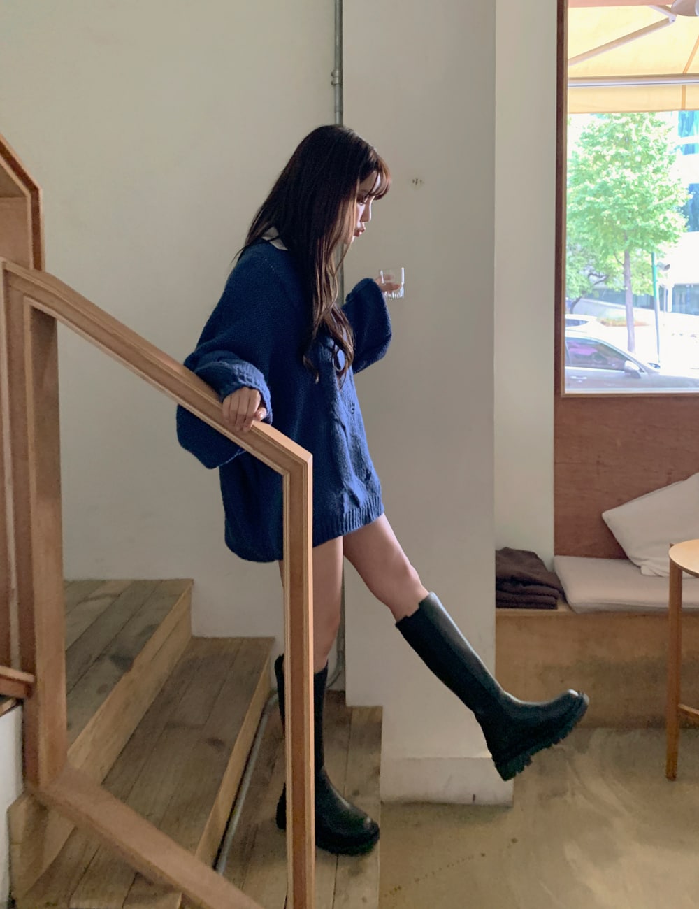 Cable Knit Sweater BA09