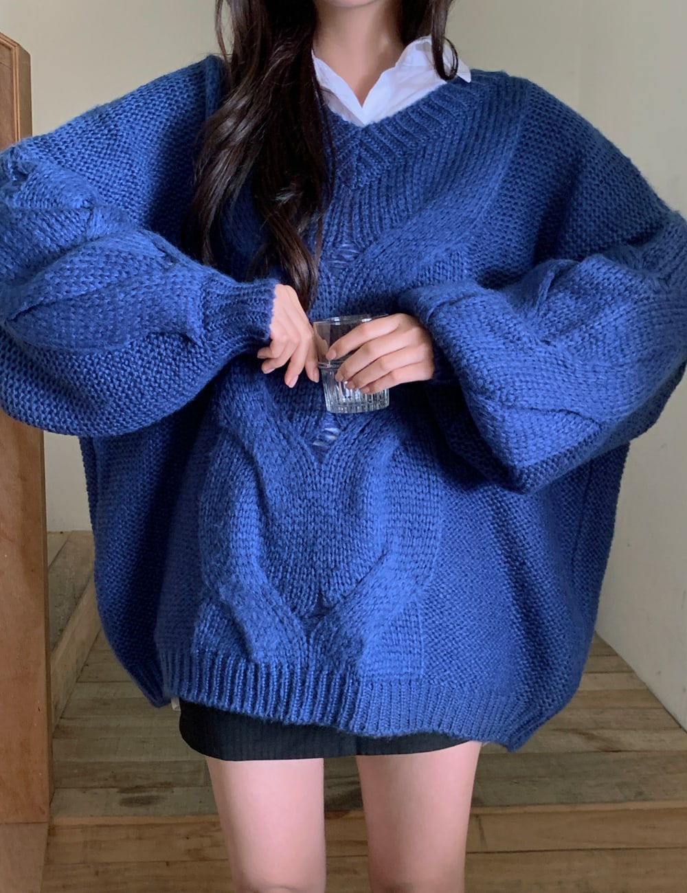 Cable Knit Sweater BA09