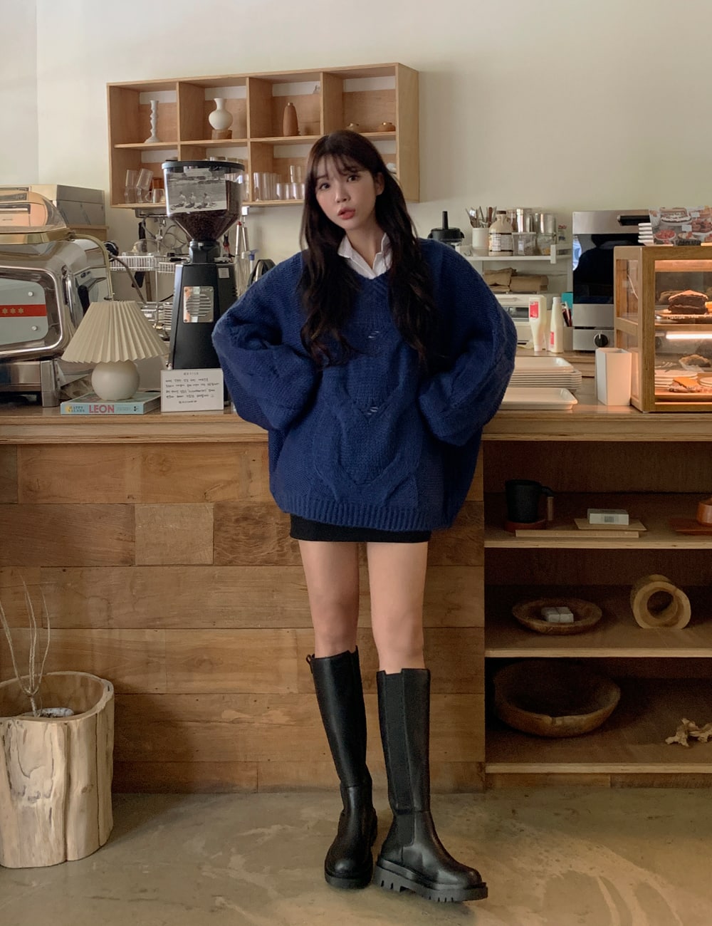 Cable Knit Sweater BA09