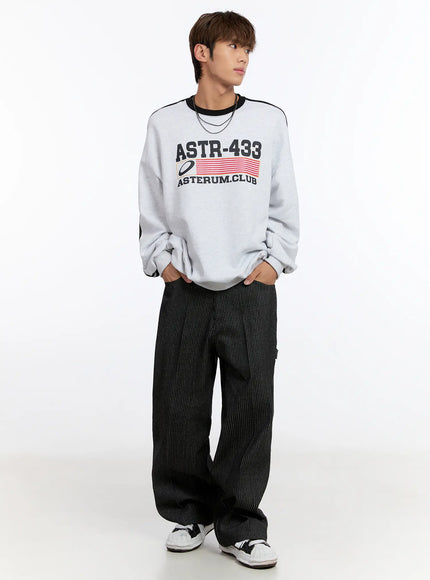 Men's Wide Leg Jeans IN524