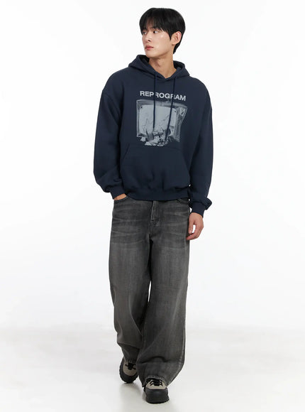 mens-dark-gray-semi-flared-jeans-ij521