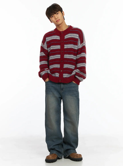 mens-striped-knit-cardigan-ij514