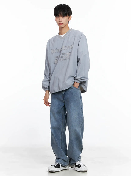Men's Pigment Windbreaker Pullover IS519