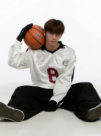 Men's Numbering Jersey Top IN512