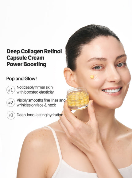 Deep Collagen Retinol Power Boosting Capsule Cream (50ml)