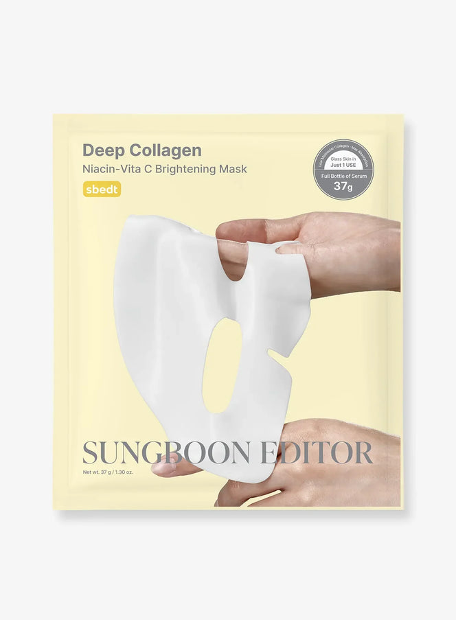 Deep Collagen Niacin-Vita C Brightening Mask (37g, 1ea)