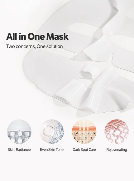 Deep Collagen Niacin Vita C Brightening Mask (37g*4ea)