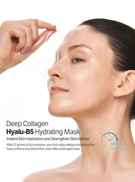 Deep Collagen Hyalu-B5 Hydrating Mask Set (37g*4ea)