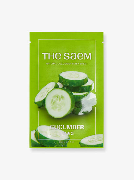 Natural Cucumber Mask Sheet (21ml)
