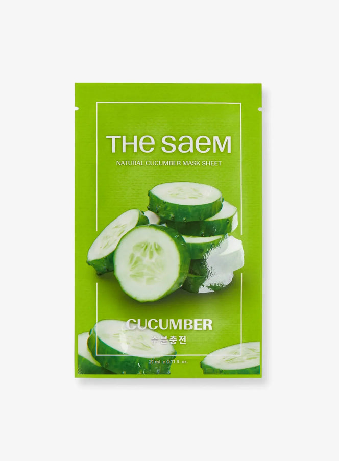 Natural Cucumber Mask Sheet (21ml)