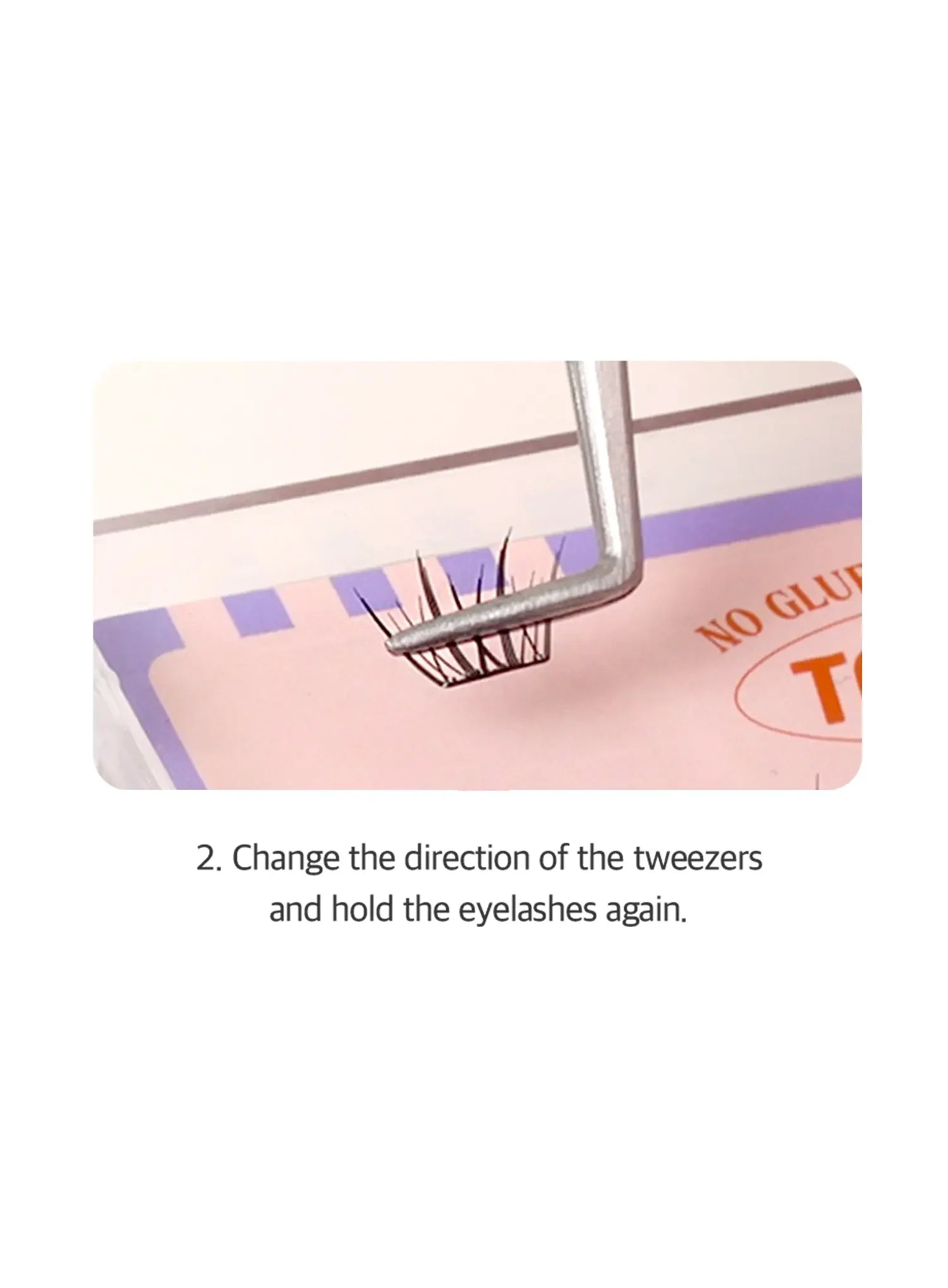 TOKTOKHARA No Glue Eyelash – Light (54pcs)