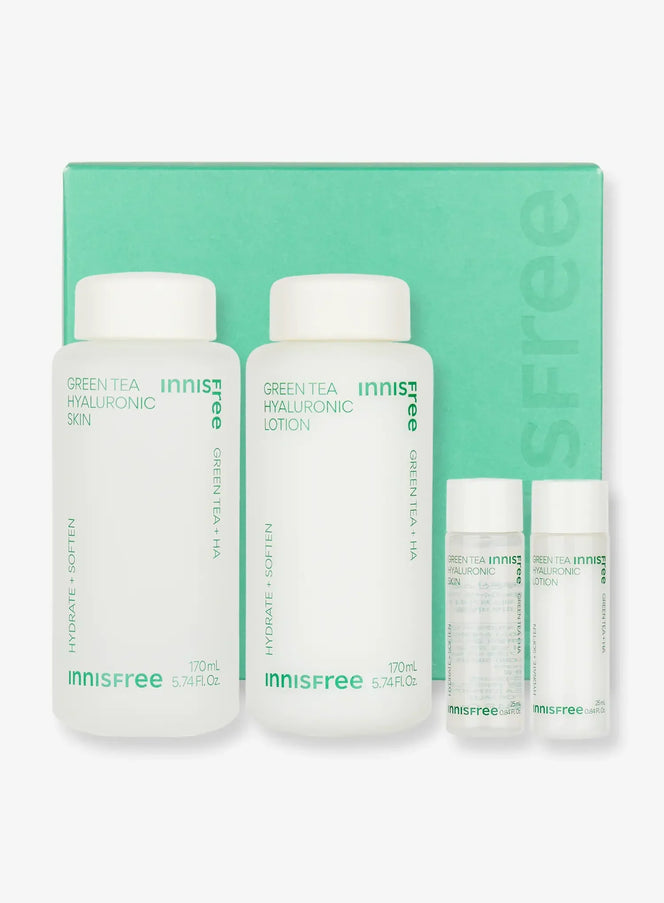 Green Tea Hyaluronic Skincare Set (170ml&25ml / 170ml&25ml)