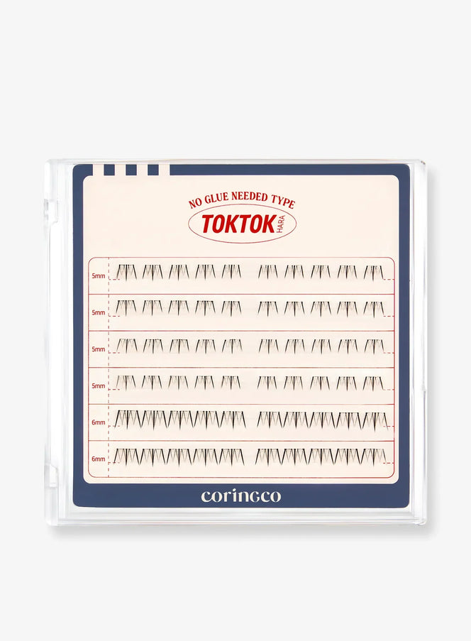 TOKTOKHARA No Glue Eyelash - Under Pop (60pcs)