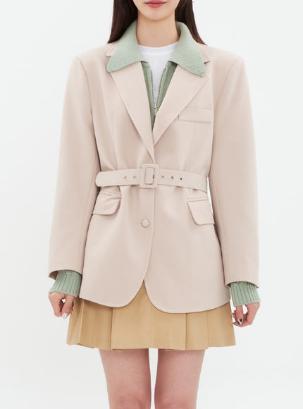 Modern Daily Jacket and Belt Set BA01