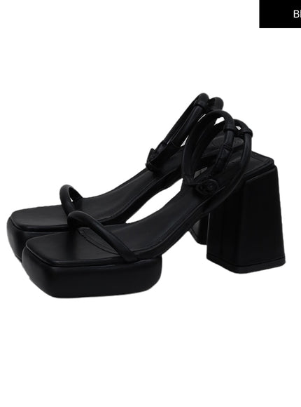Chunky Thin Strap Sandals CM6