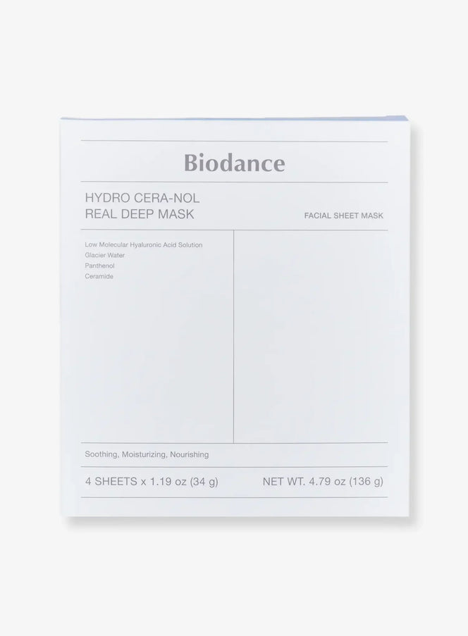 Hydro Cera-nol Real Deep Mask Set (34g*4ea)