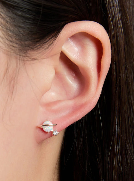 opal-shine-stud-earrings-in528 / rose gold