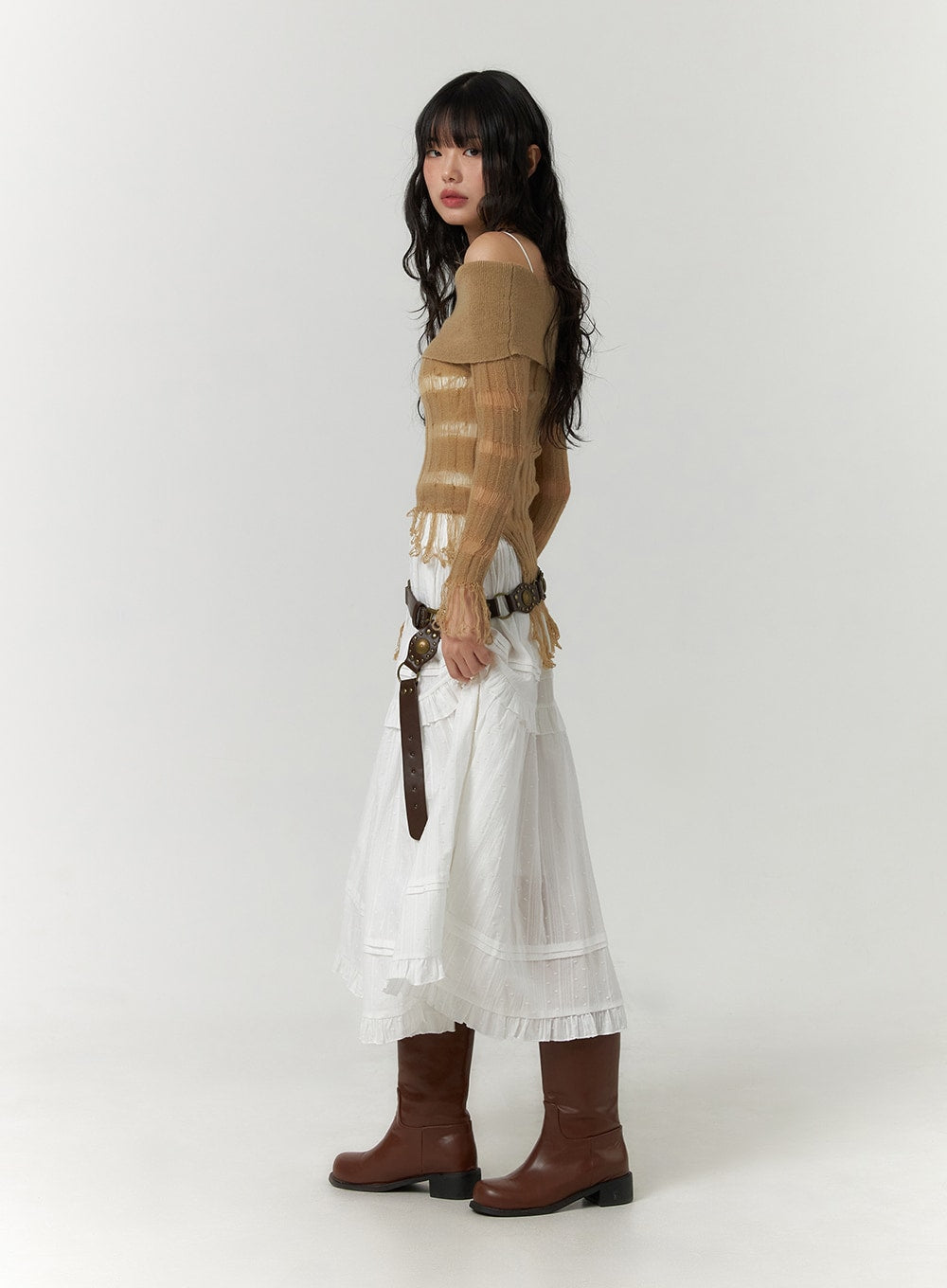 striped-ripped-knit-long-sleeve-top-cf406