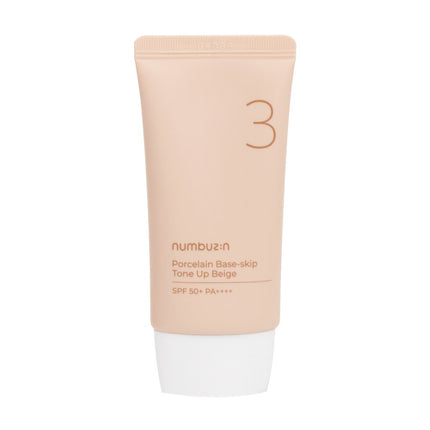 No.3 Porcelain Base-skip Tone Up Beige (35ml)