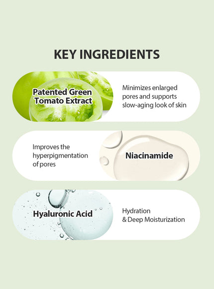 Green Tomato Pore Lifting Ampoule+ (30ml)
