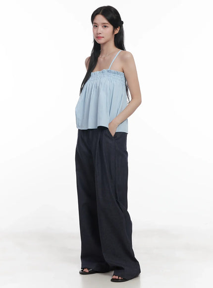 flared-shirred-square-neck-cami-cu523