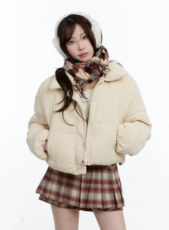 cozy-corduroy-puffer-jacket-cn512 / Light beige