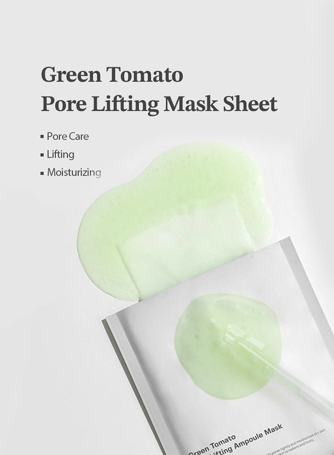 Green Tomato Pore Lifting Ampoule Mask Set (23g*10ea)