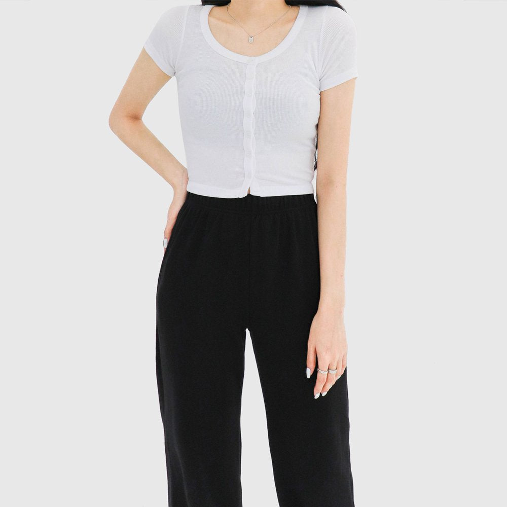 High-Waisted Sweat Pants CA28